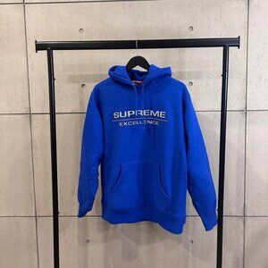 Supreme Reflective Excellence Hooded Sweatshirt Royal Blue